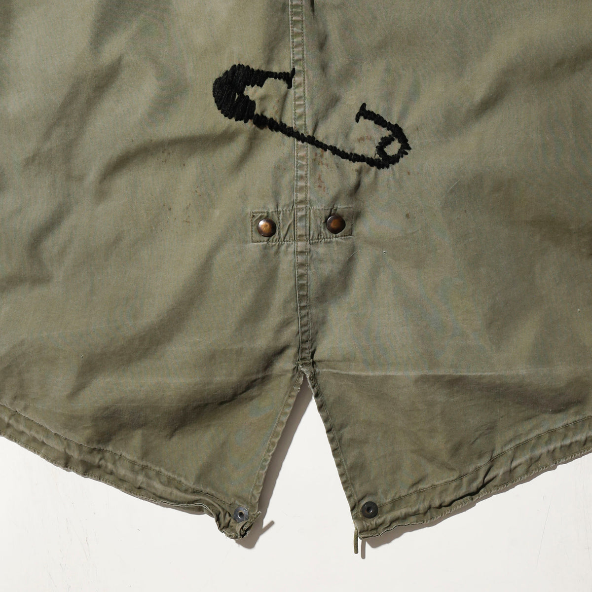 *one-off craft m-51 mods coat,with copper badge