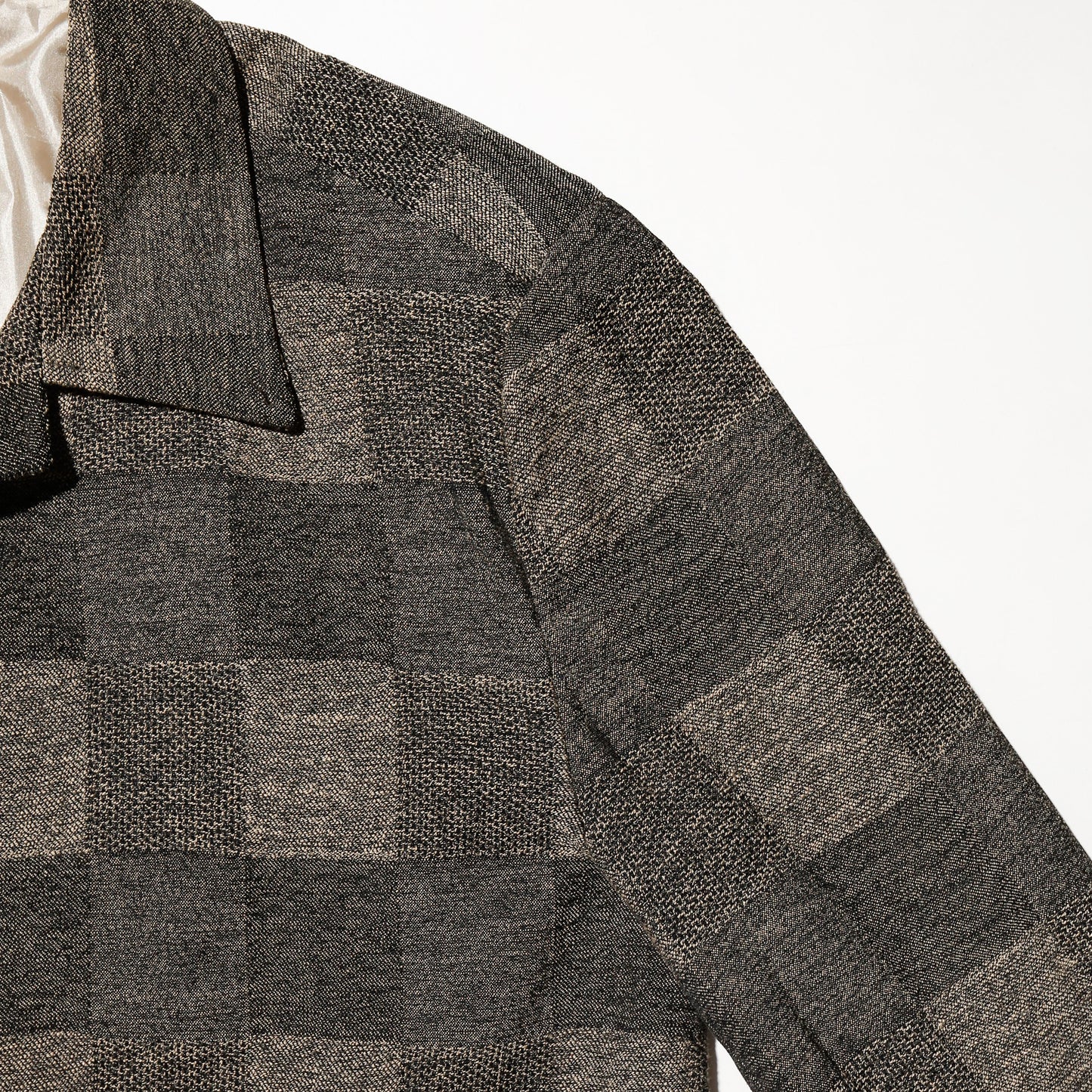 vintage grid jacquard relaxed set up