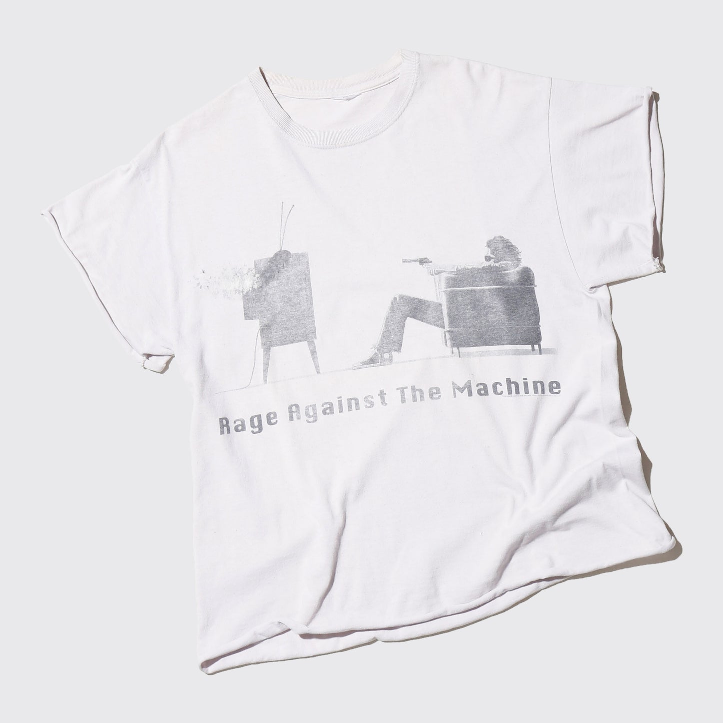 vintage 2014's Rage Agains The Machie maxell parody t-shirt