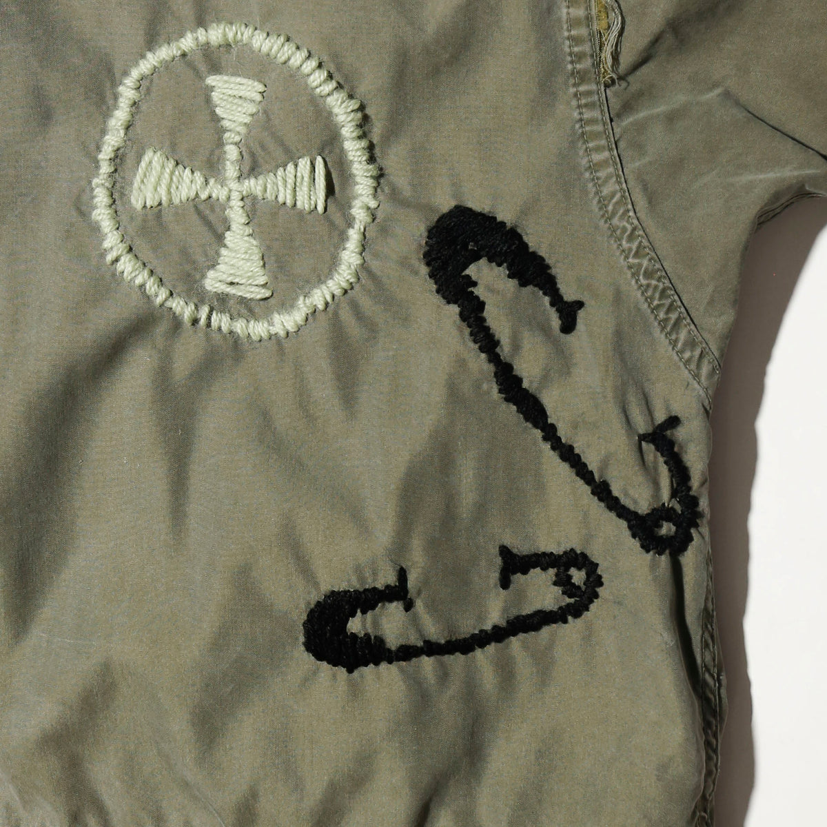 *one-off craft m-51 mods coat,with copper badge