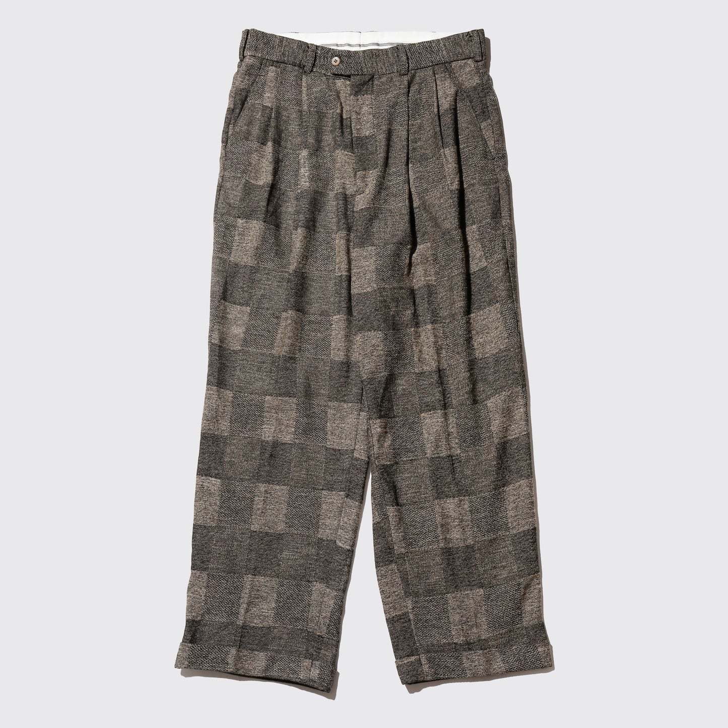 vintage grid jacquard relaxed set up