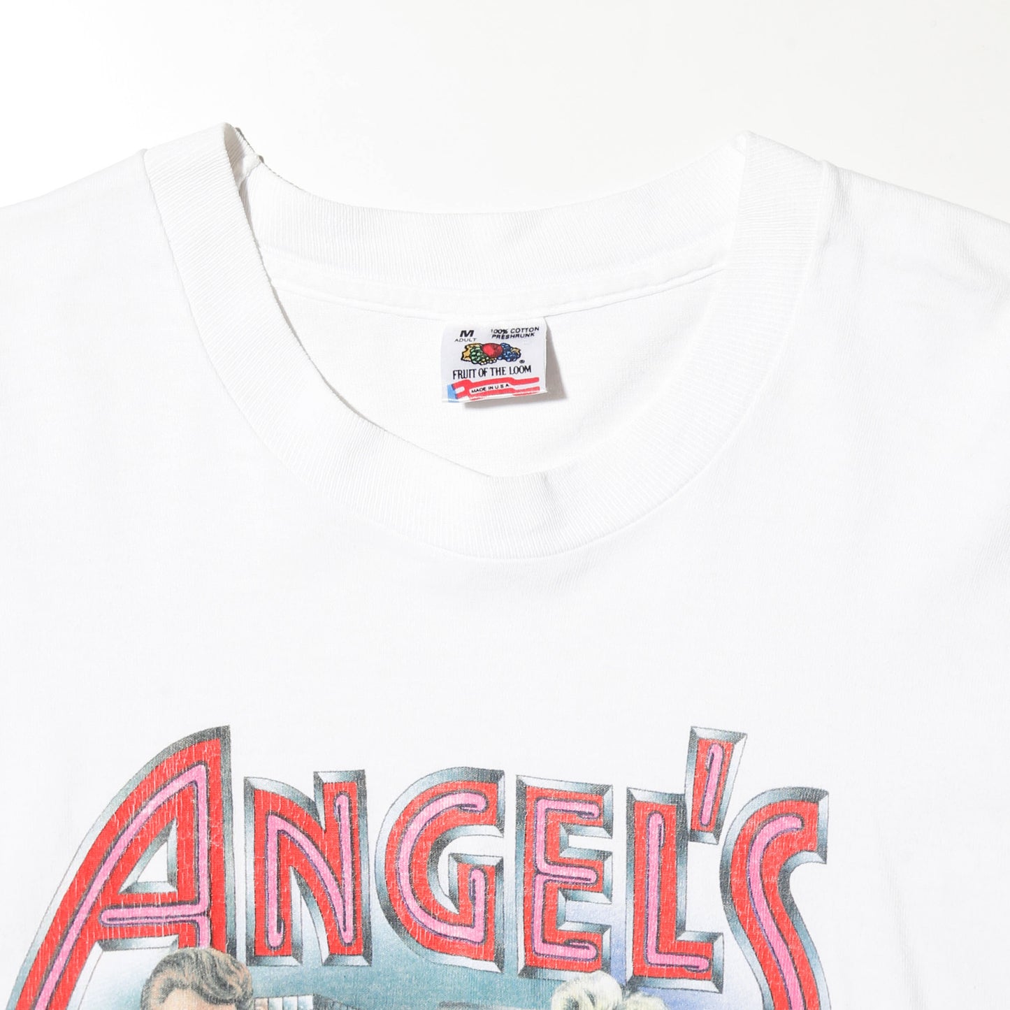 vintage 90's "angel's diner" James Dean, Marilyn Monroe, and Elvis Presley t-shirt