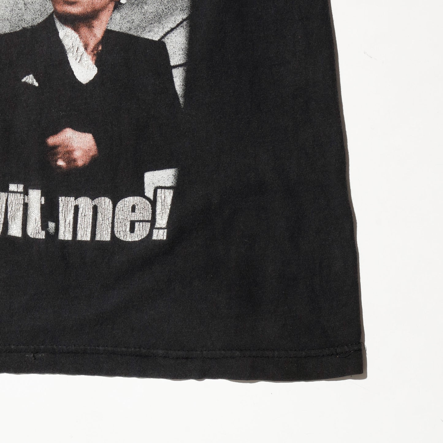 vintage 00's scarface tony montana "don't f*ck with me!" t-shirt