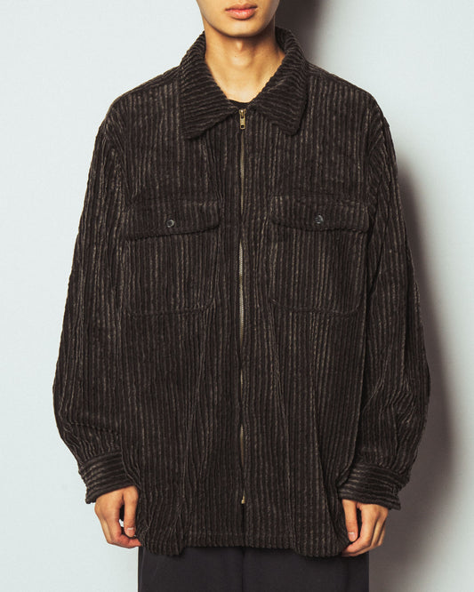 vintage faded loose corduroy jacket