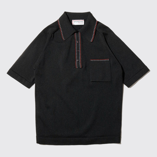 vintage 70's mcgregor stitch acrylic polo h/s