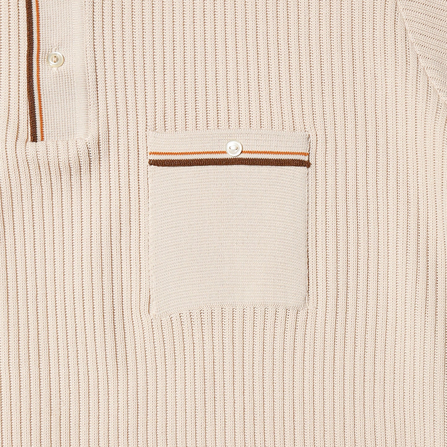 vintage 70's euro knit polo h/s