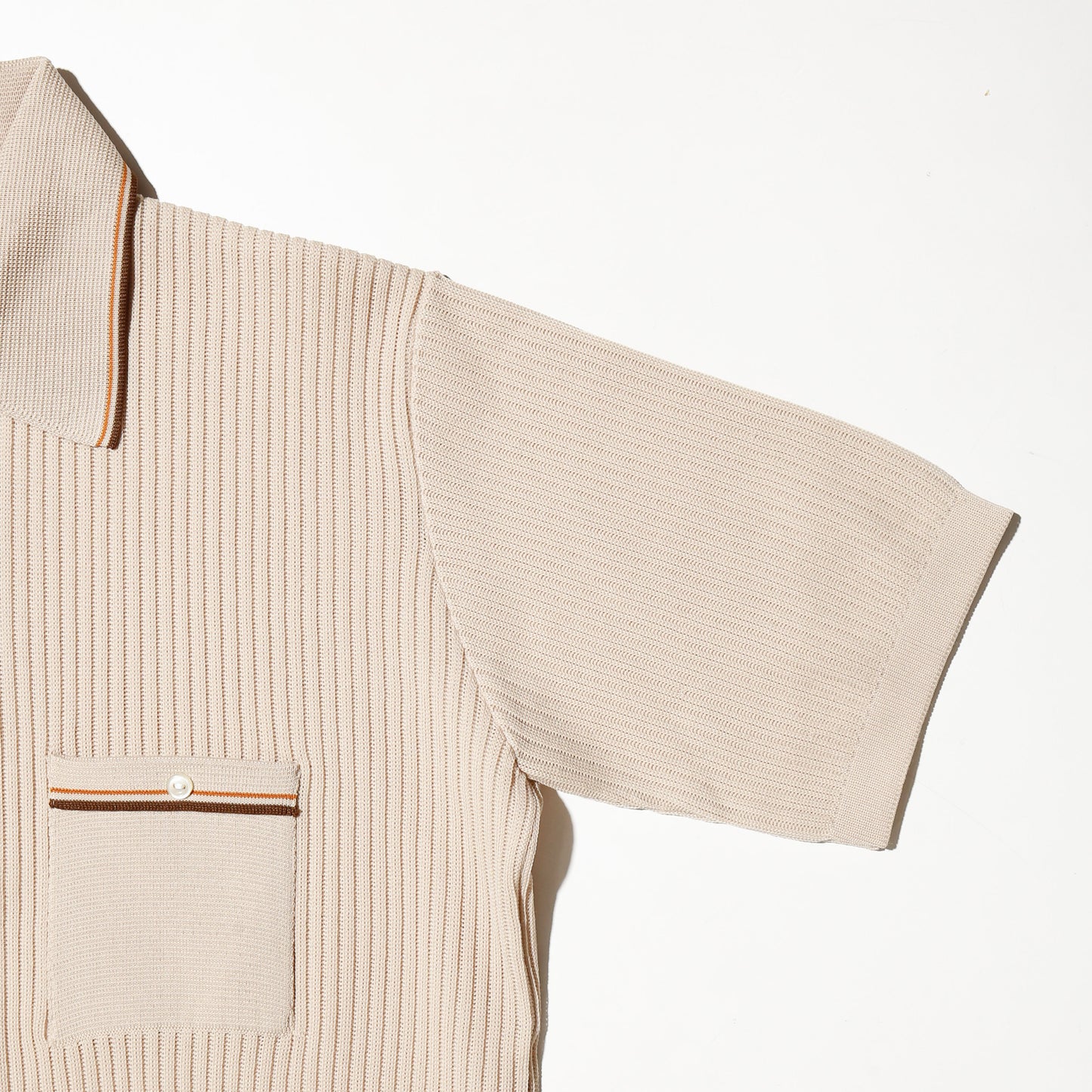 vintage 70's euro knit polo h/s