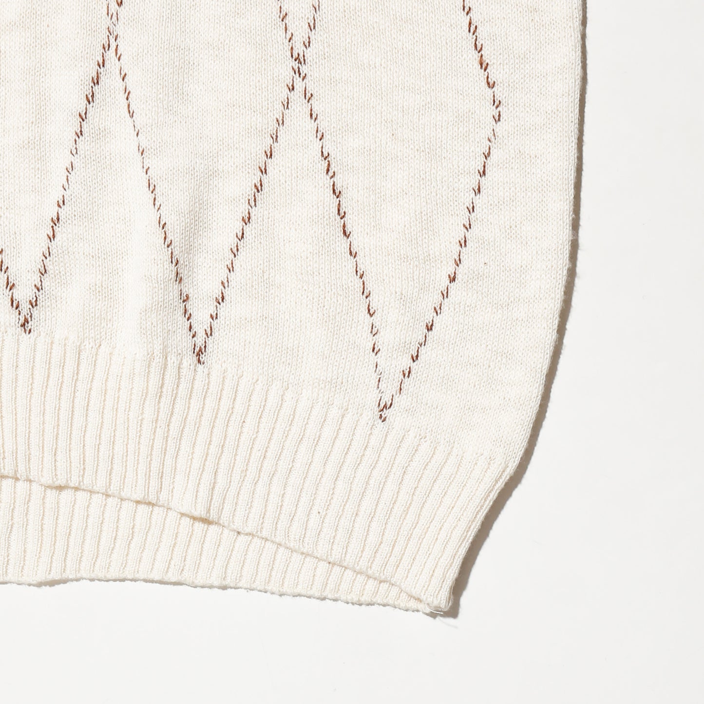 vintage euro dia knit polo h/s