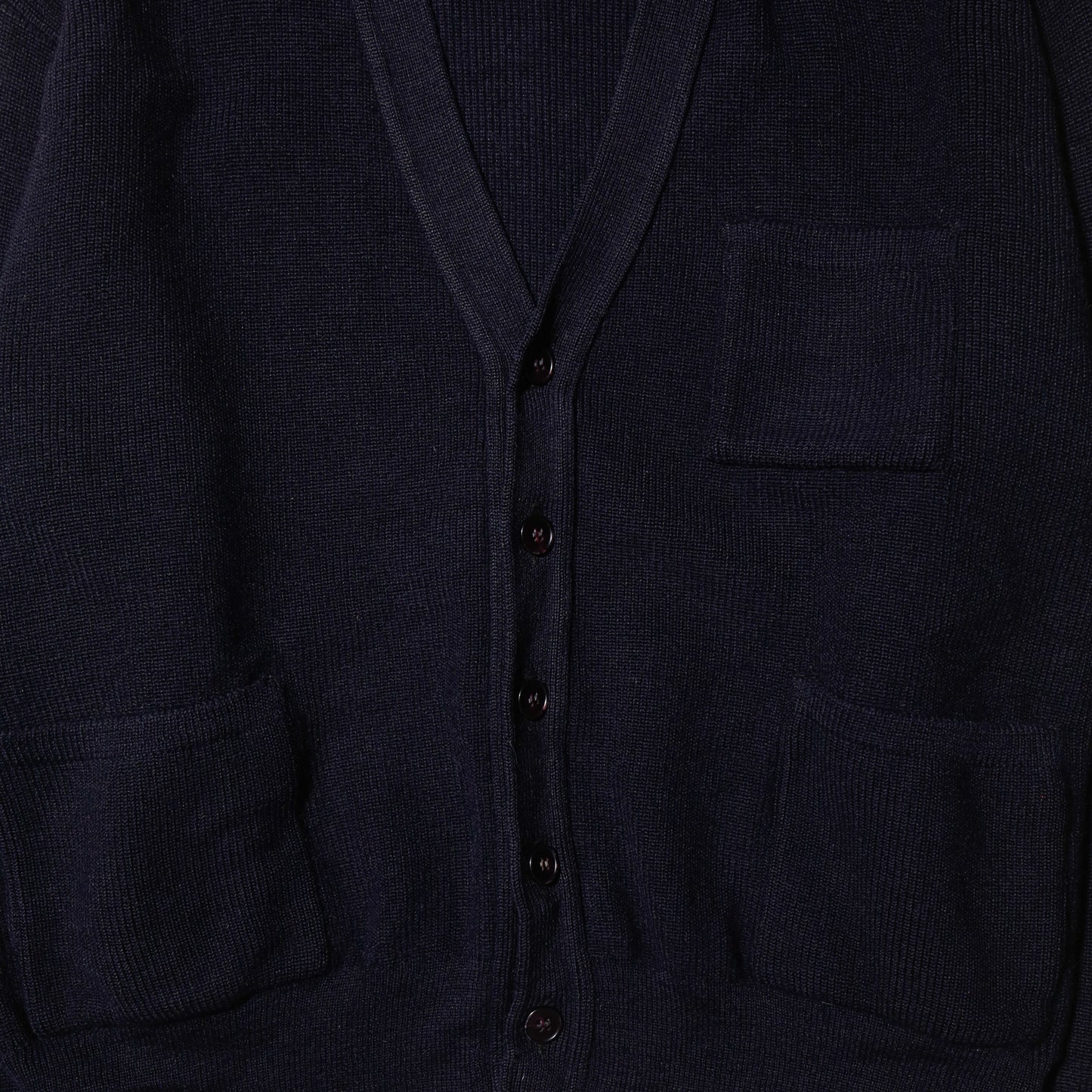 vintage cropped high gauge cardigan