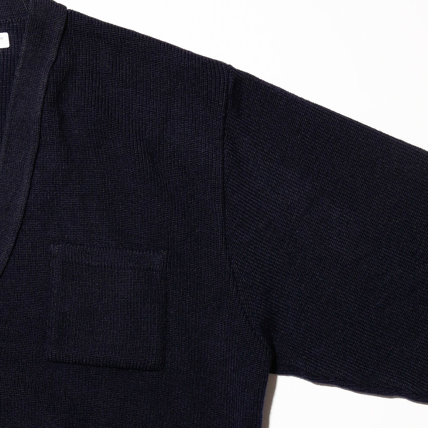 vintage cropped high gauge cardigan