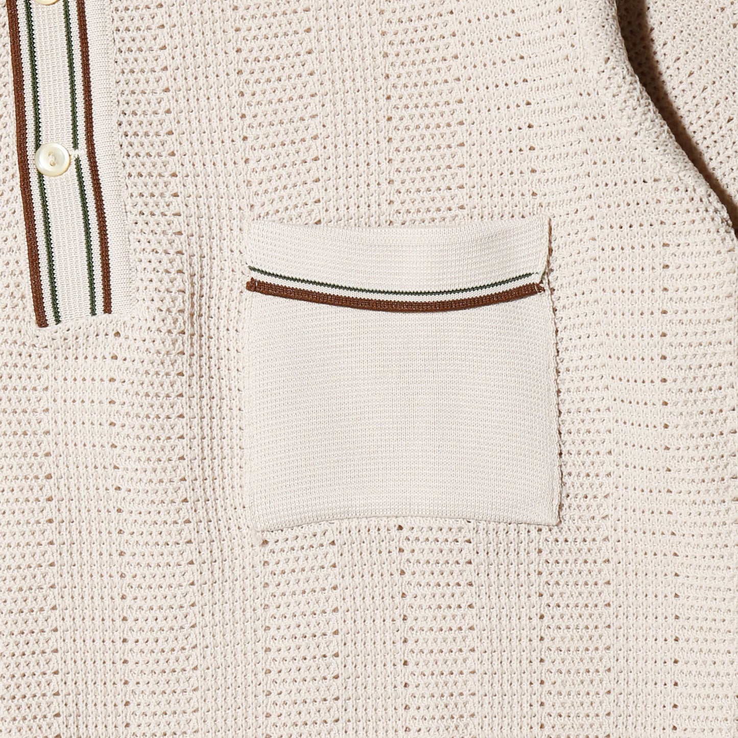 vintage euro knit polo h/s