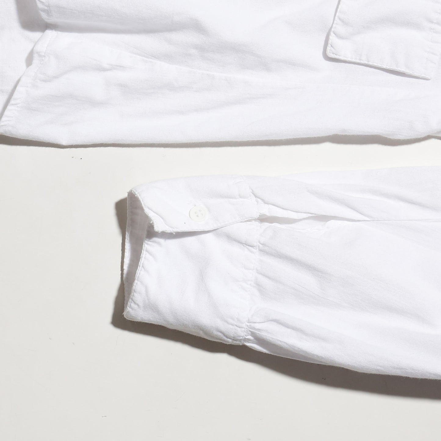 vintage flap cotton shirt pullover