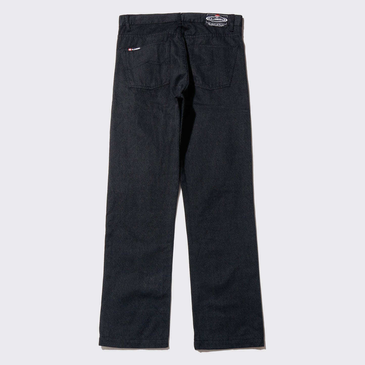 vintage stripe 5p straight trousers