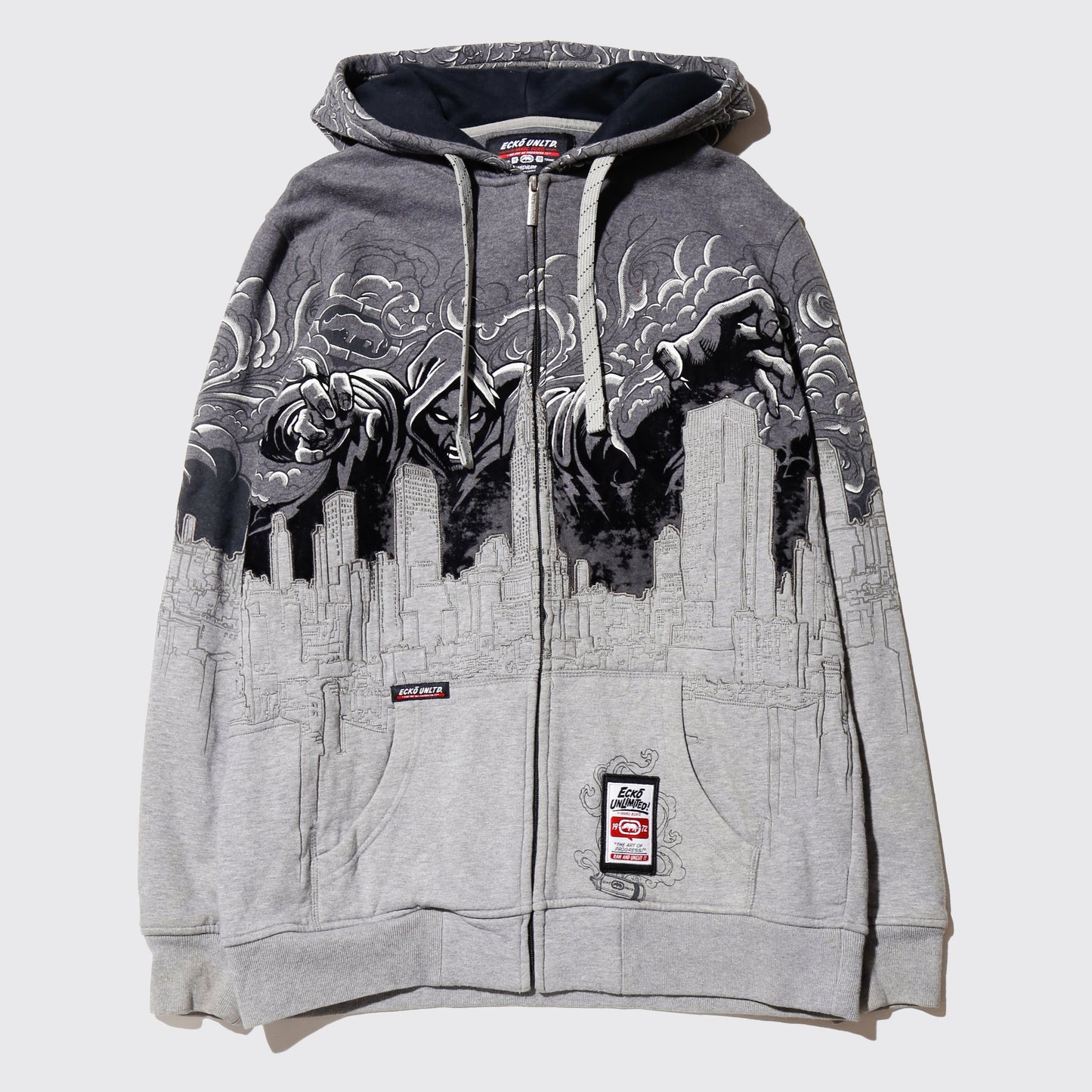 vintage Ecko unltd. "the art of progress" hoodie