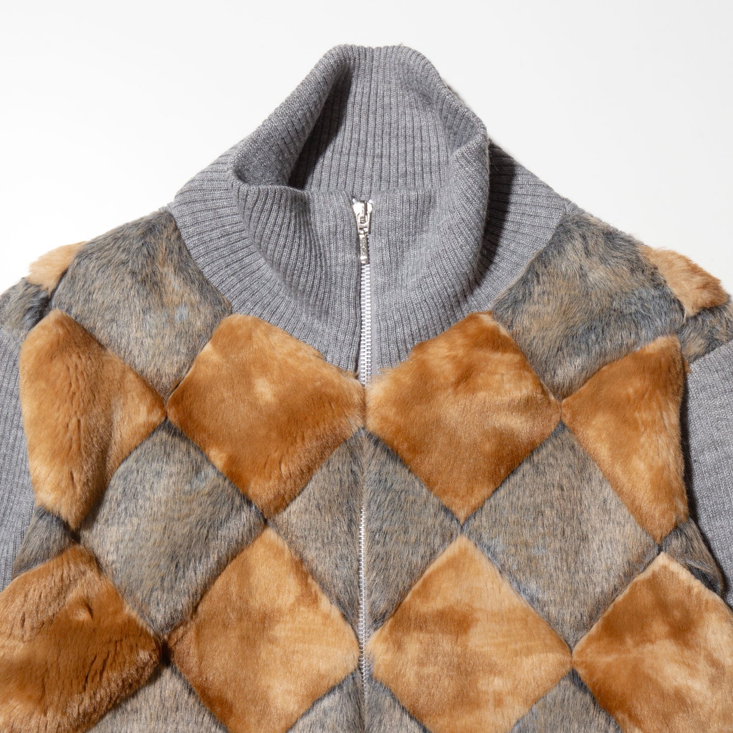 vintage dia fur drivers sweater