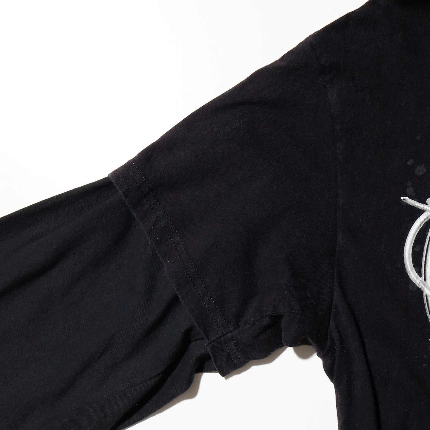 *one-off hybrid hooded cut sew, with detachable gloves