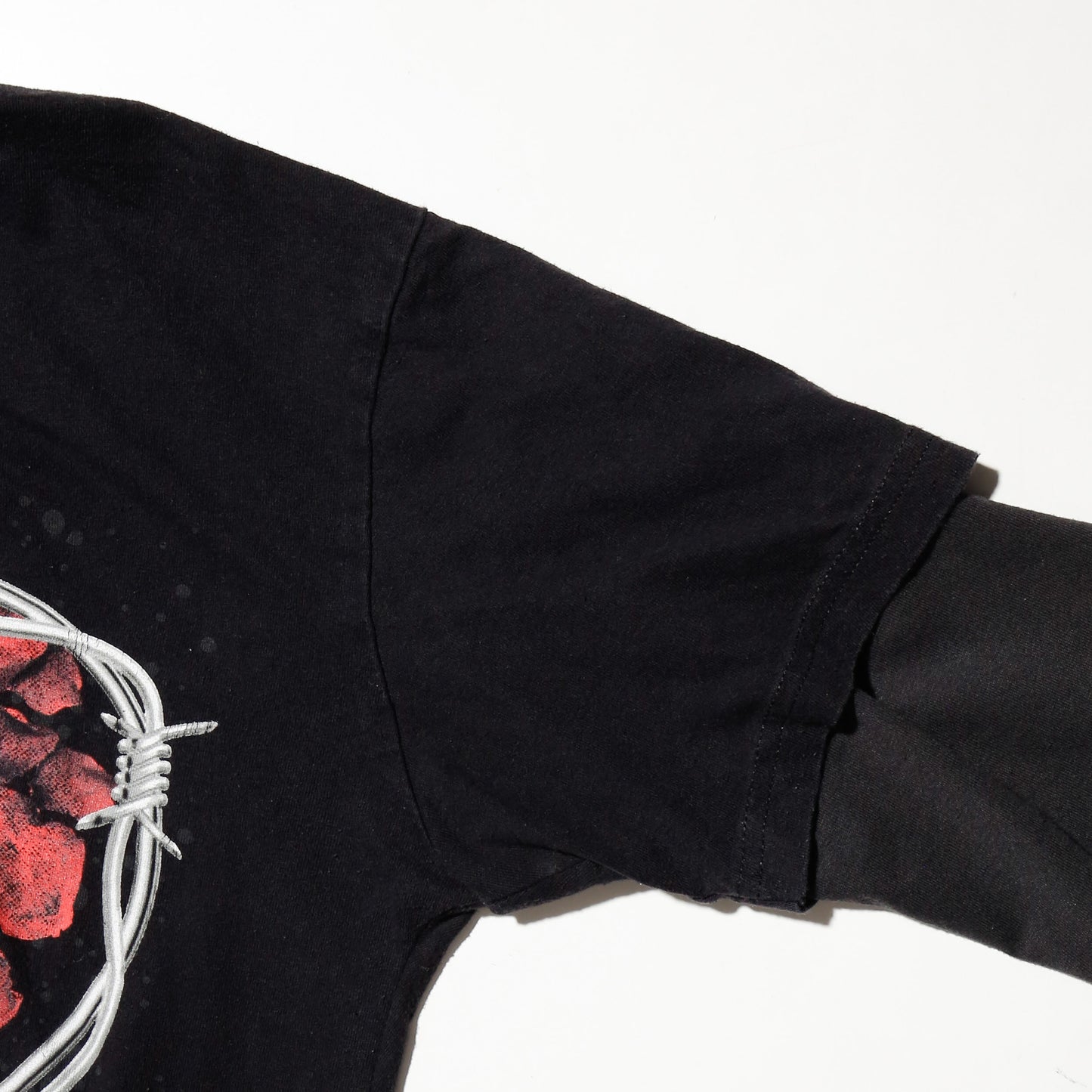 *one-off hybrid hooded cut sew, with detachable gloves