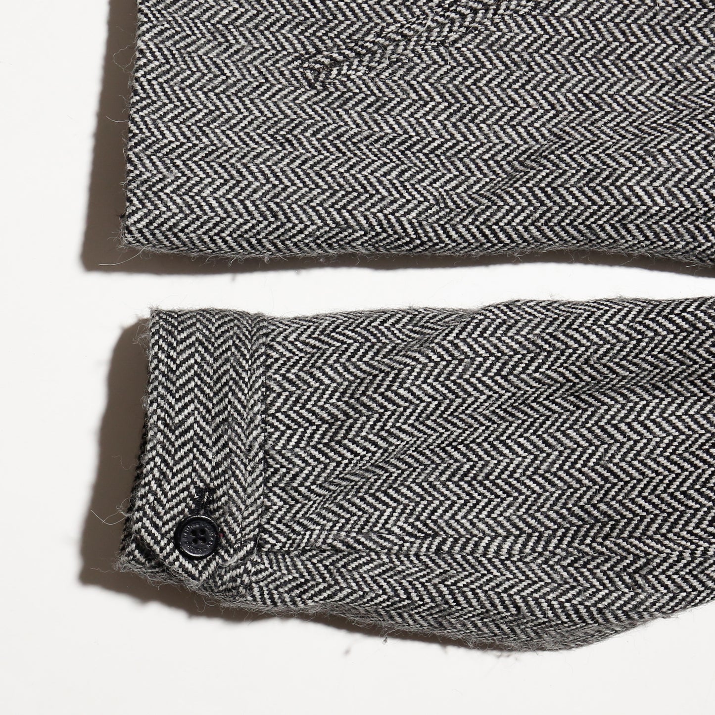 vintage lauren ralph lauren chin strap herringbone jacket