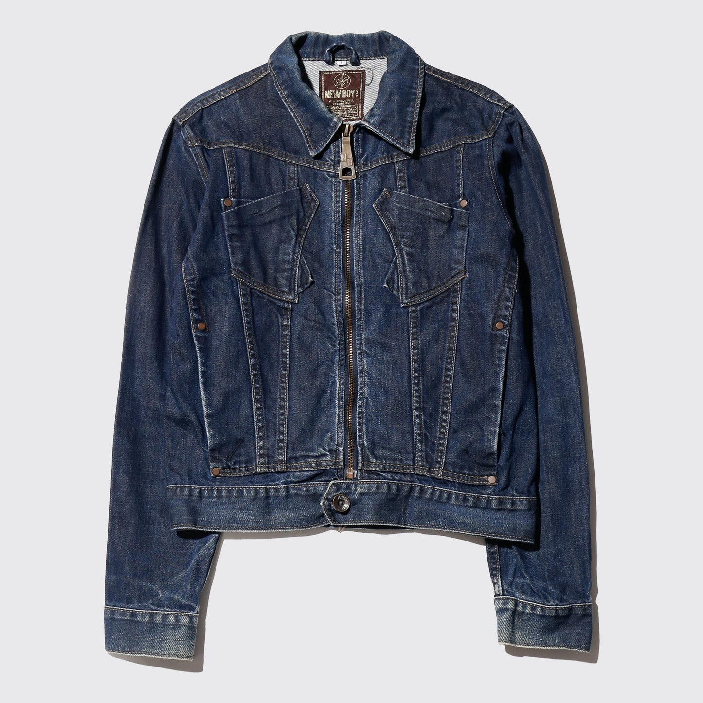vintage new boy trucker jacket