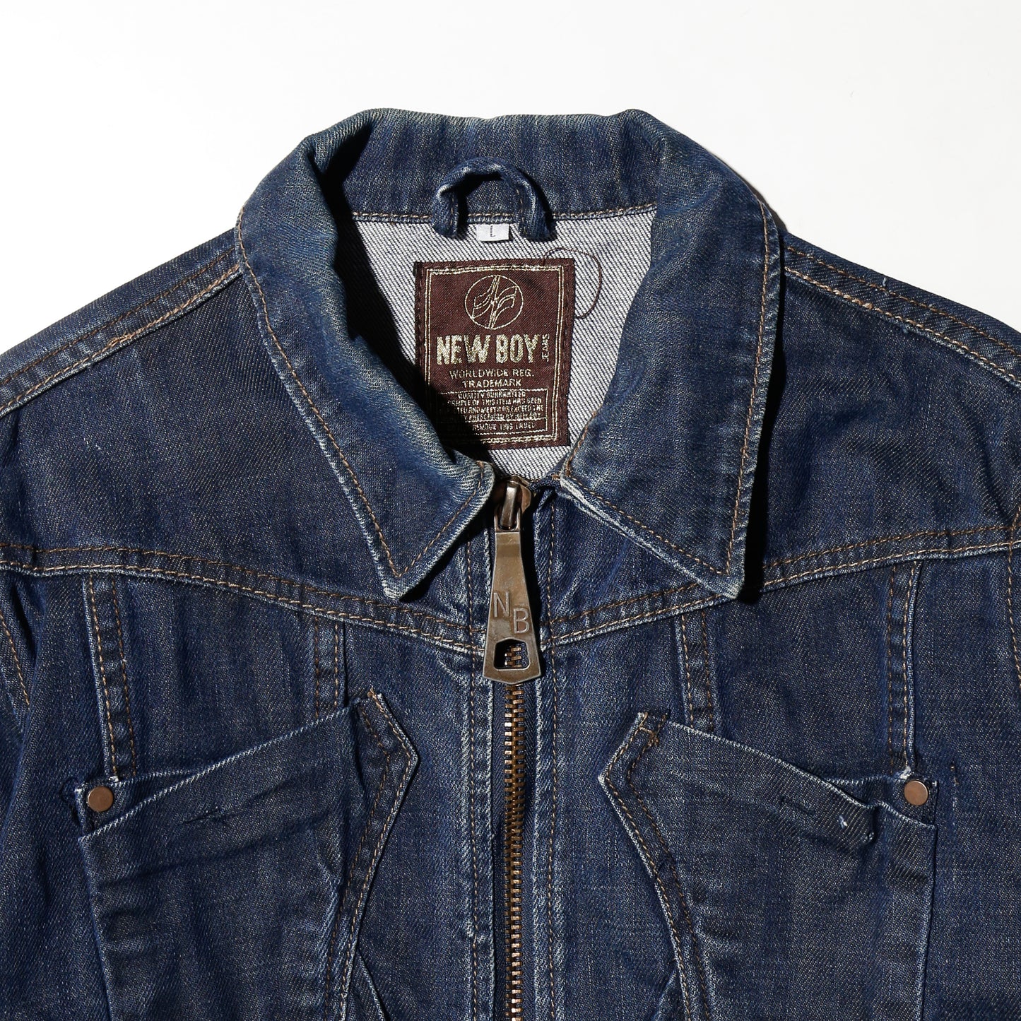 vintage new boy trucker jacket