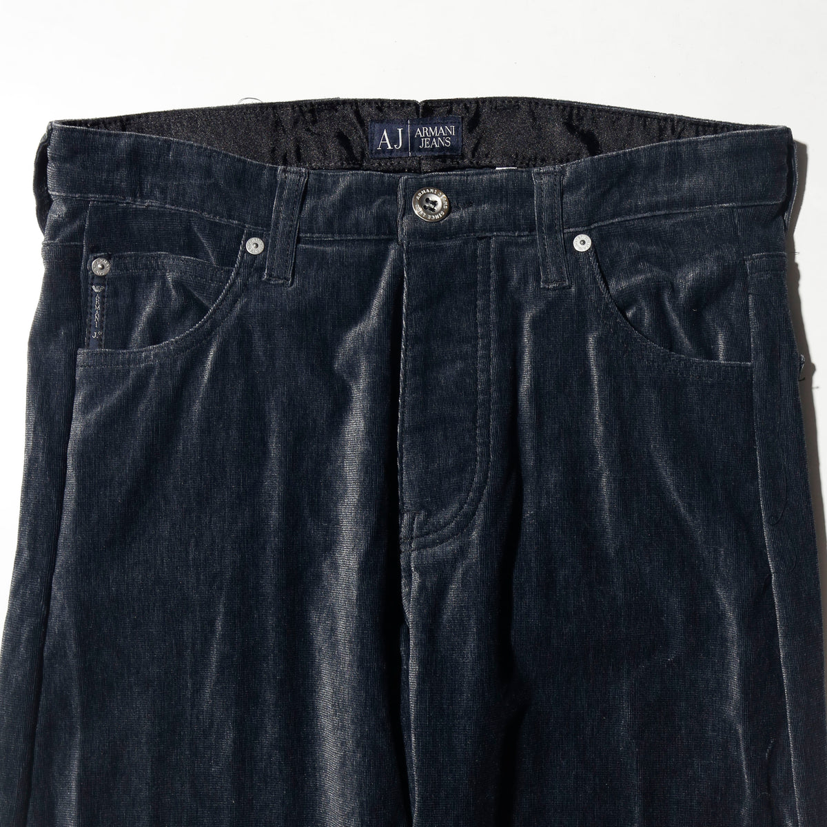 vintage 90-00's Armani Jeans velvet 5p trousers