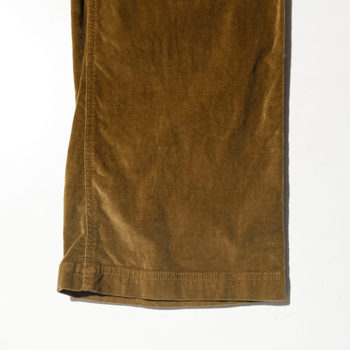 vintage low rise 7p velvet flare trousers