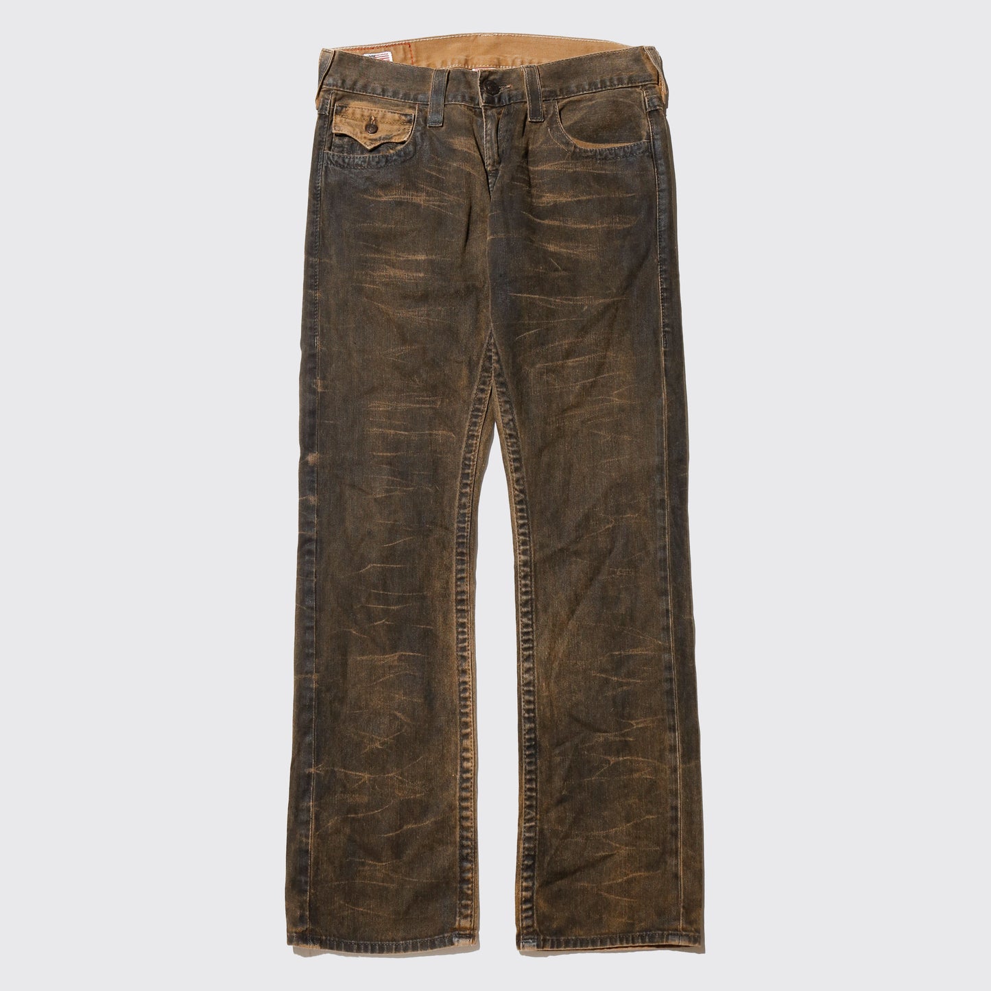vintage 00's true religion ricky dust jeans