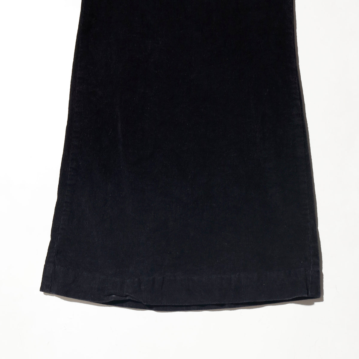 vintage low rise mega flare corduroy trousers