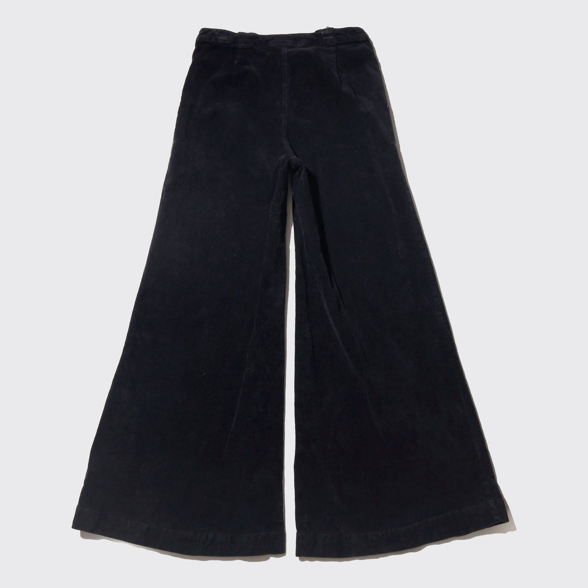 vintage low rise mega flare corduroy trousers