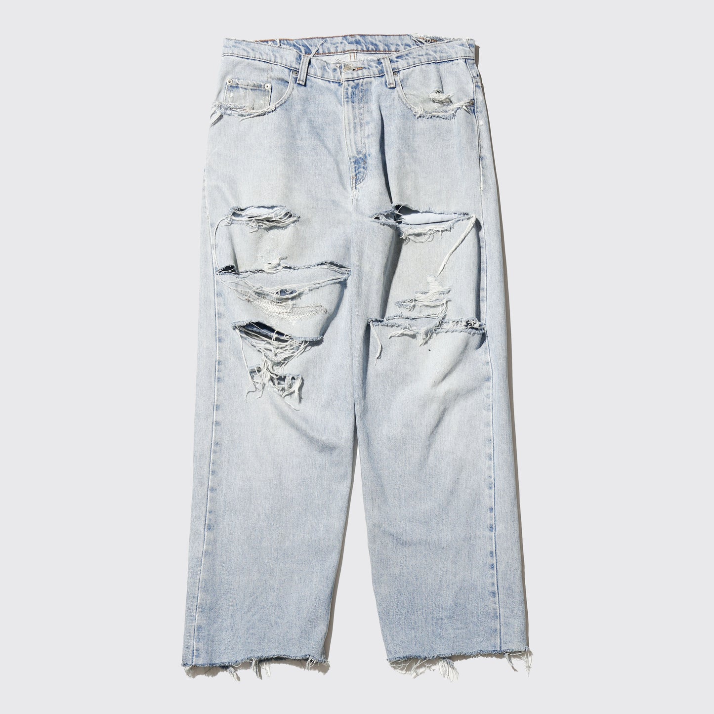 vintage 90's polo jeans crush wide jeans