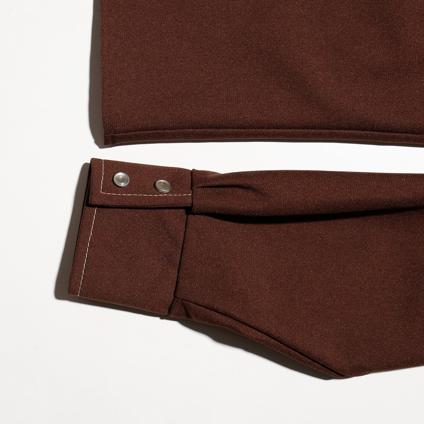 vintage 70's cropped poly trucker jacket