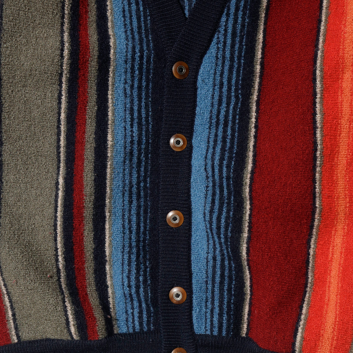 vintage serape stripe cardigan