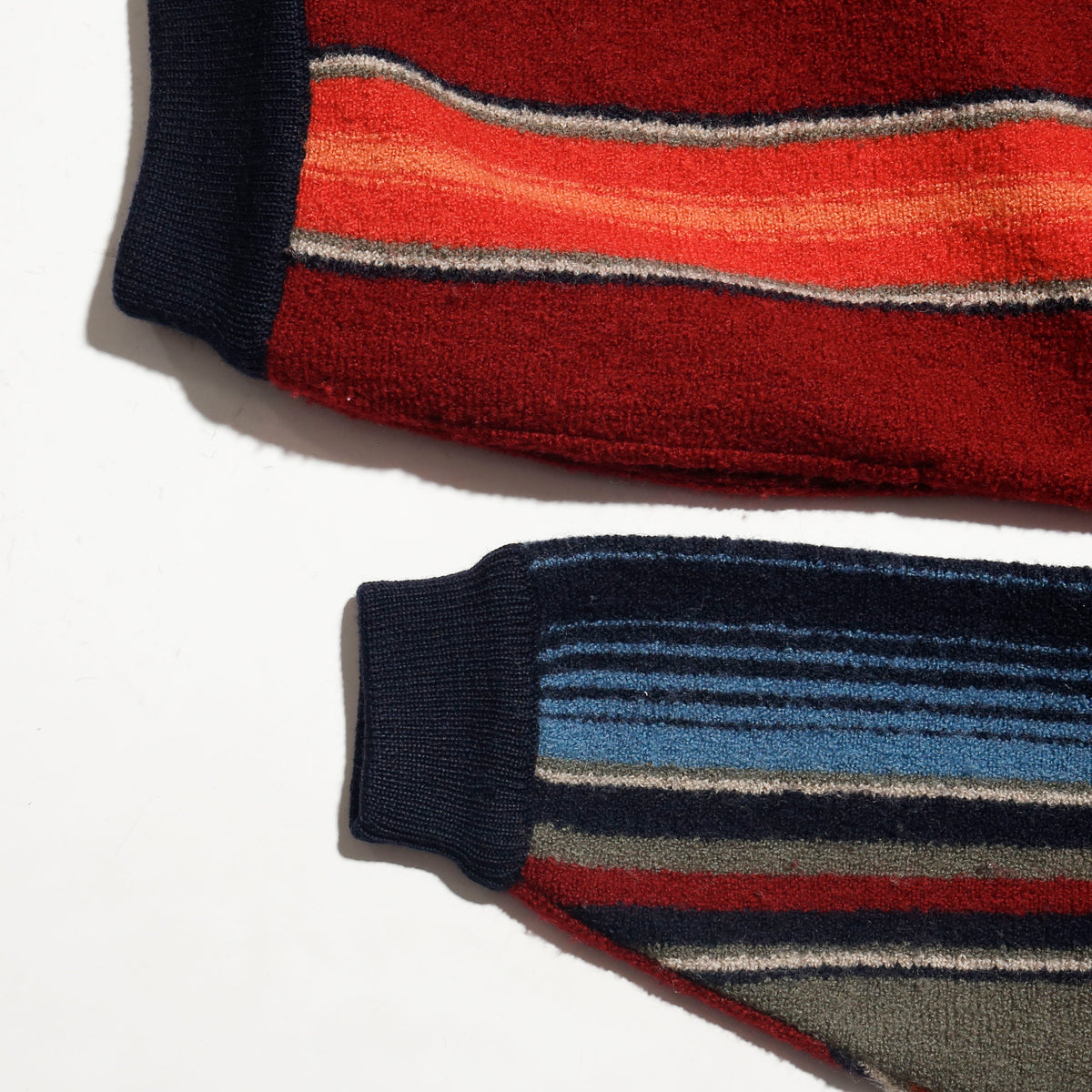 vintage serape stripe cardigan