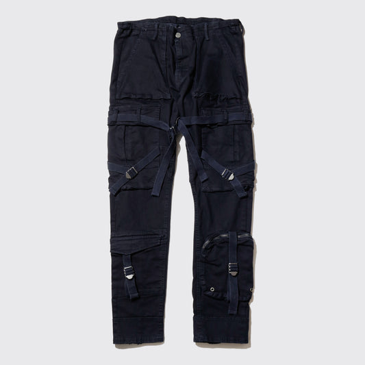 vintage parachute bondage trousers