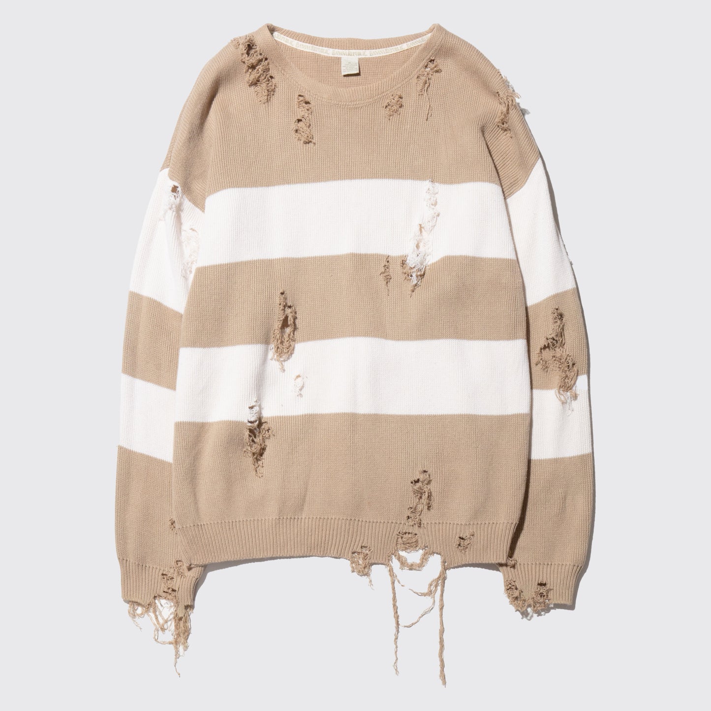 vintage broken border sweater