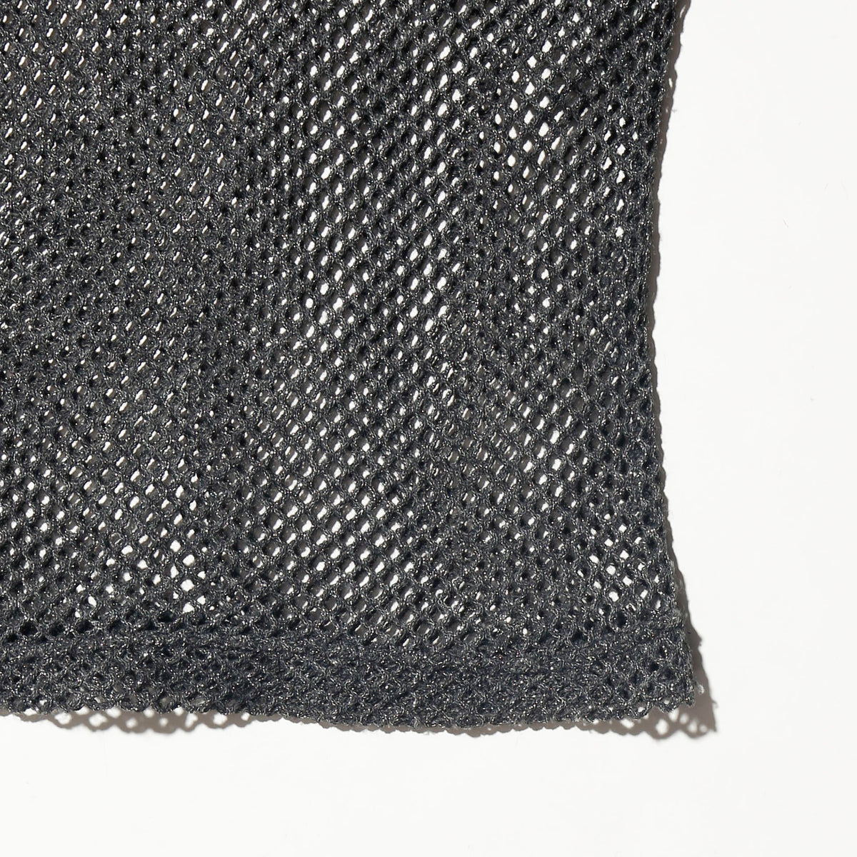 vintage fringe shinny fish net cut sew