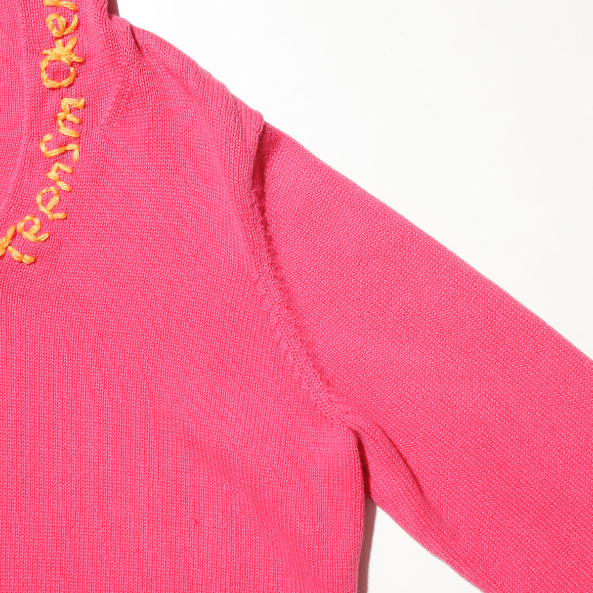 *one-off hand stitched knit hoodie, "teen smoker"