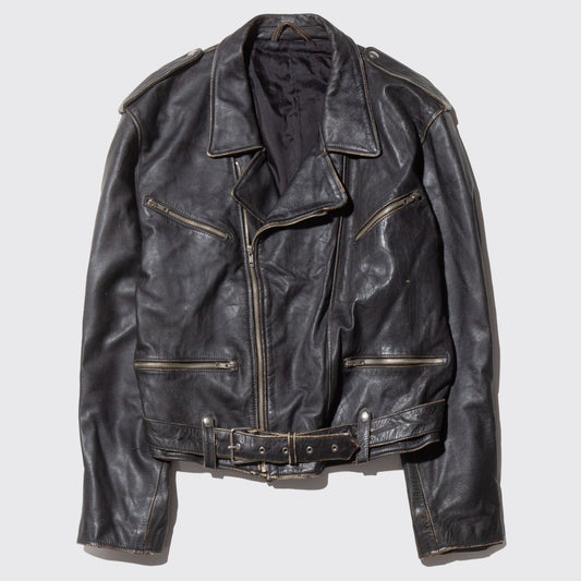 vintage zipped loose riders jacket