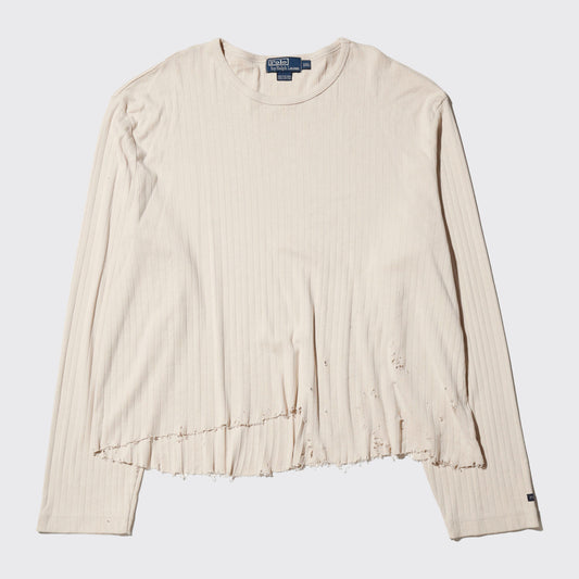 *one-off polo ralph laure broken rib cut sew