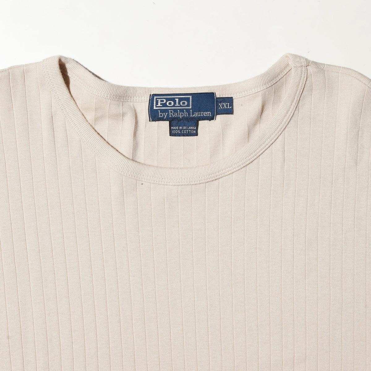 *one-off polo ralph laure broken rib cut sew