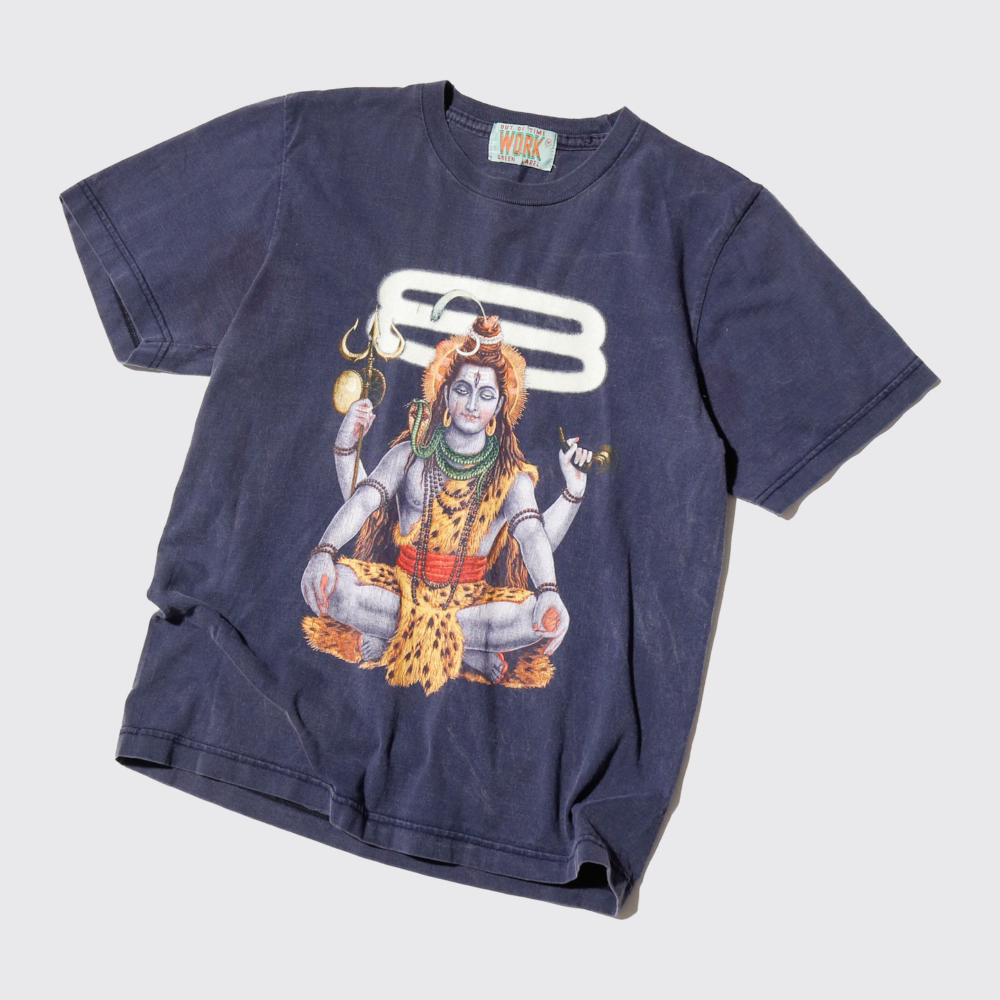 vintage tripundra shiva t-shirt