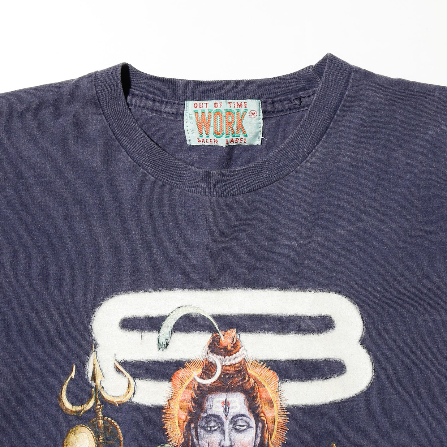 vintage tripundra shiva t-shirt