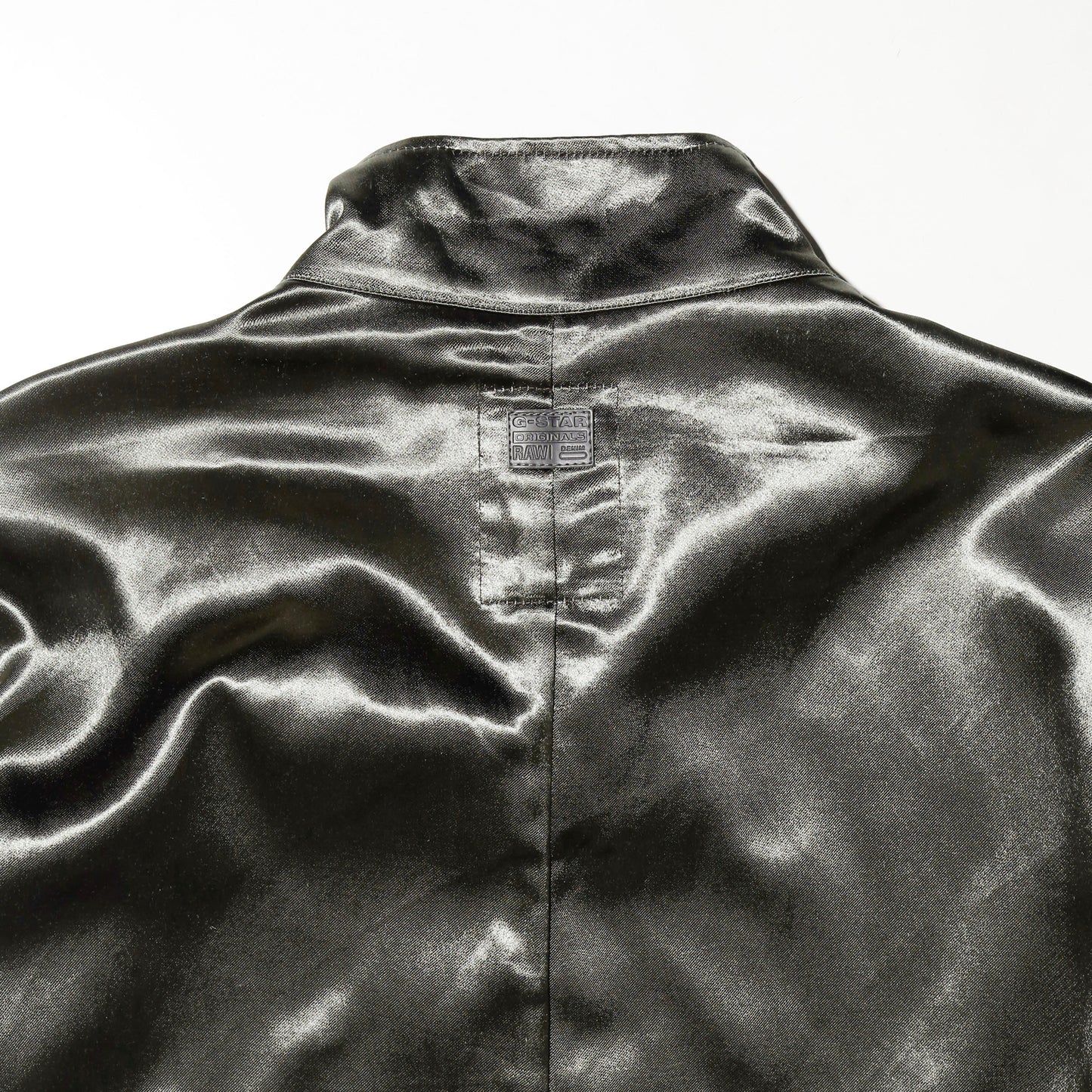 vintage g-star raw metalic statin riders jacket