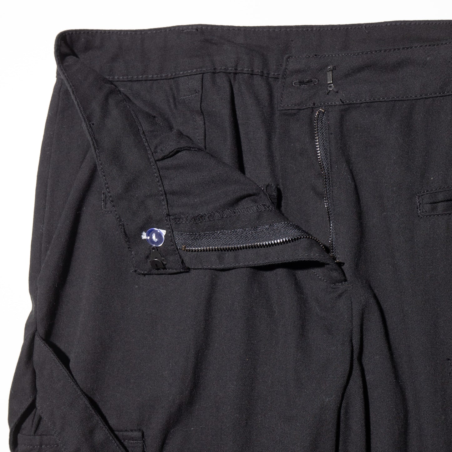 vintage belted utility trousers