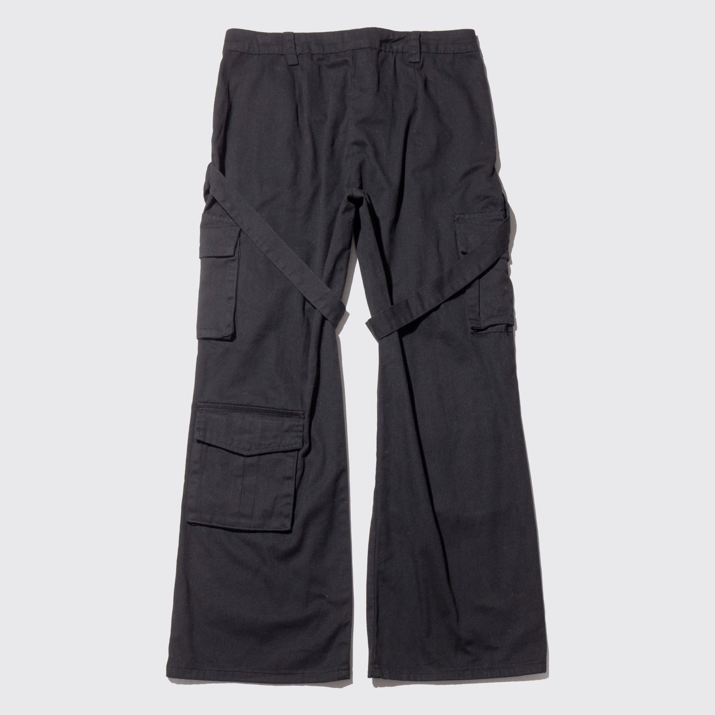 vintage belted utility trousers