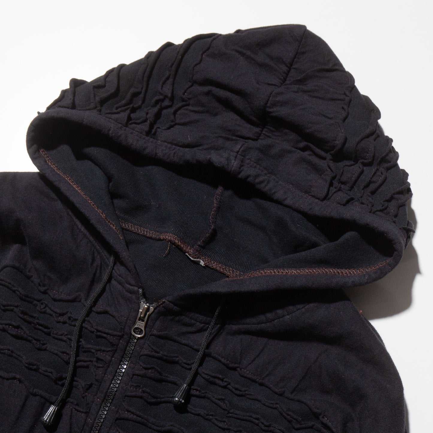 vintage piece goa zipped hoodie