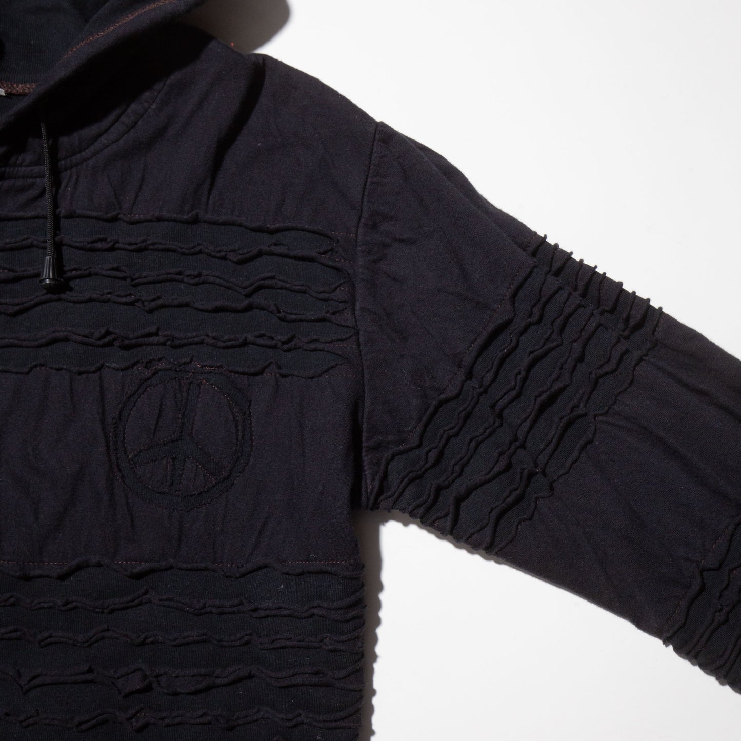 vintage piece goa zipped hoodie