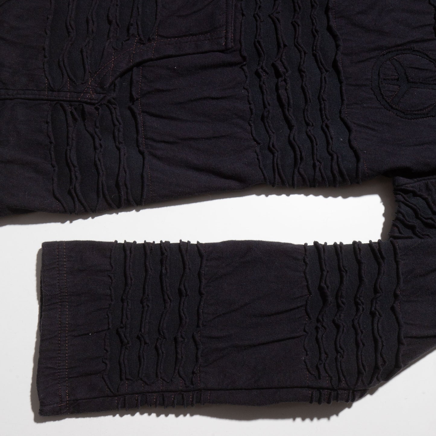 vintage piece goa zipped hoodie