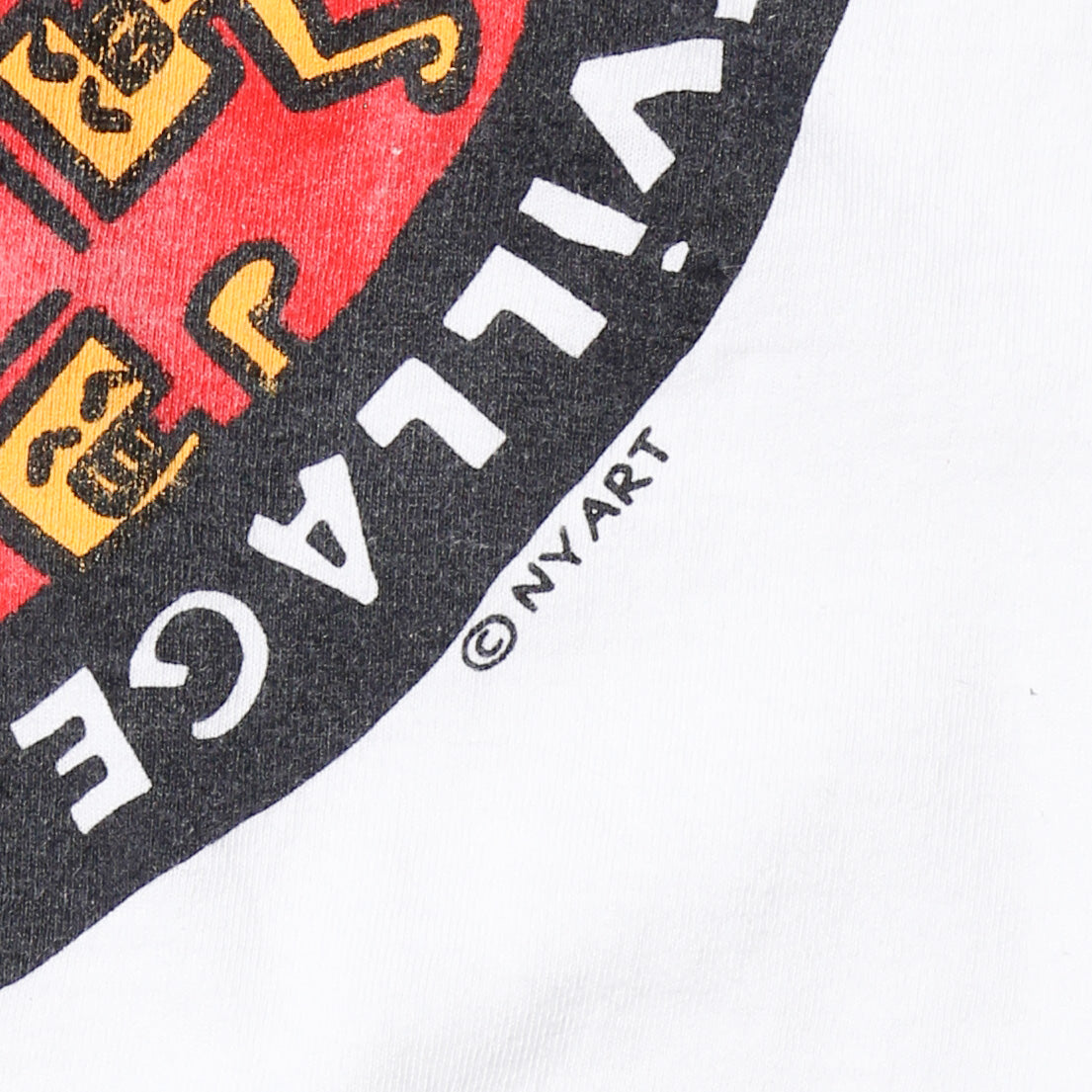 vintage 90's new york art vibe keith haring "dancing circle" t-shirt