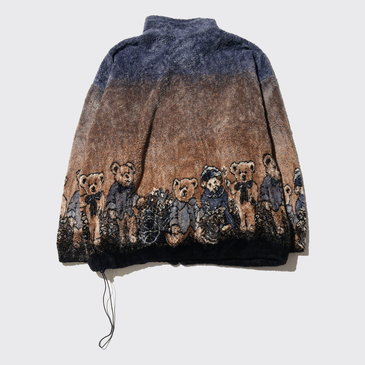vintage 90's bear boa jacket